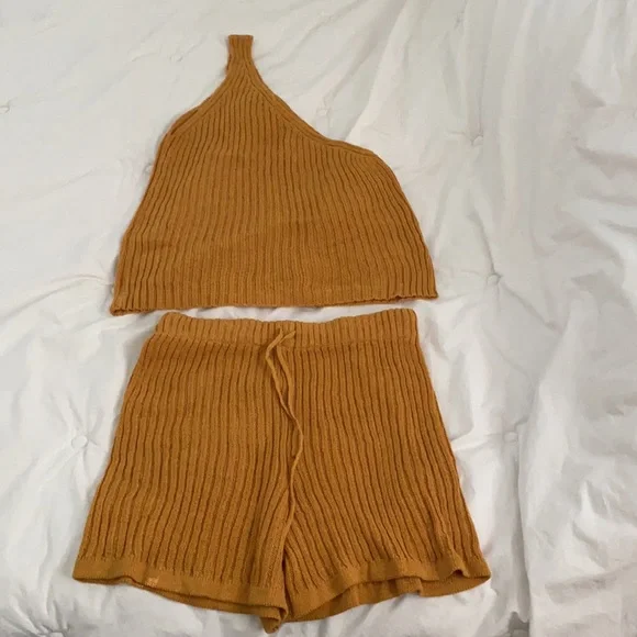 Sherrylily Women’s off shoulder 2-piece jumpsuit outfit - Picture 3 of 4